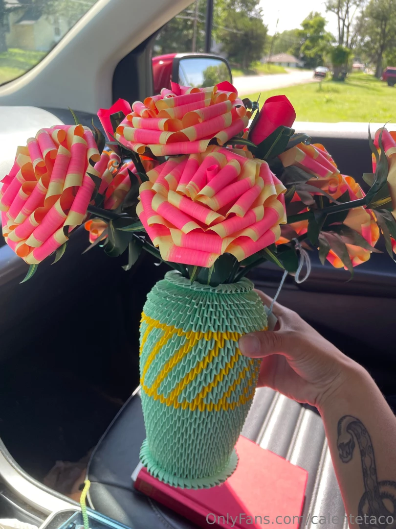 Bought some flowers for myself today because i have yet to find part 1 