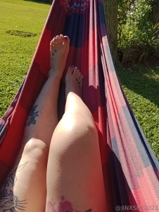 Massage my legs and something else