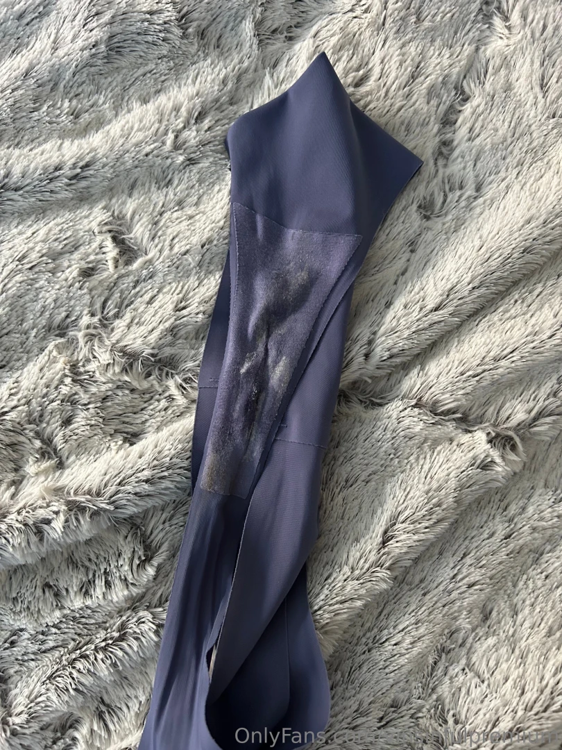 Swipe to see my dirty panties after multiple cum sessions and dancing part 1 