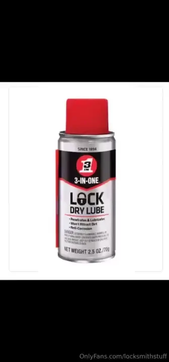 Please do not put graphite in your locks i don t like wd-40 either as part 2 