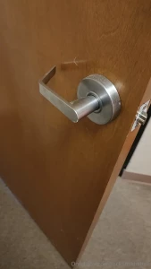 locksmithstuff - Found this shitty uscan storeroom lever while doing other things in a 