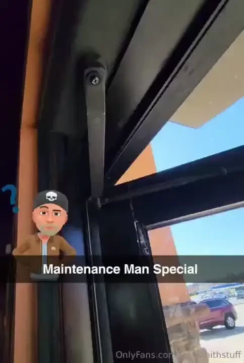 Manager said maintenance removed it from one door and installed it on 