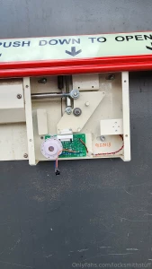 Surlock got a new circuit board alarm speaker and micro-switch i also part 3