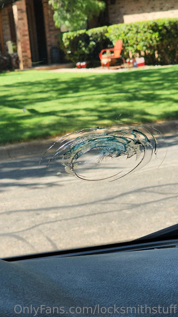 Matilda s new windshield photo story part 2 