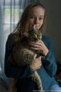 You know how i love cats so i catch and cuddle them everywhere part 1