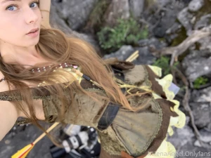 I took this selfies after the shooting of robinhood girls few days ago part 5