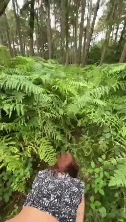 At one with nature who doesn t love frolicking in the woods 