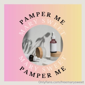 I love being pampered and spoiled - now s a great time to send me a