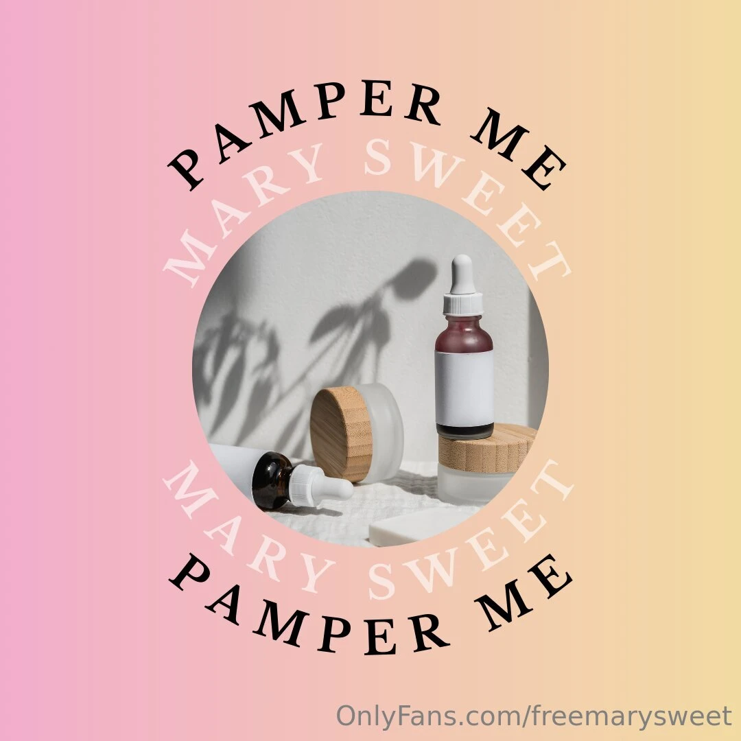 I love being pampered - now s as good a time as any to send me a gift 