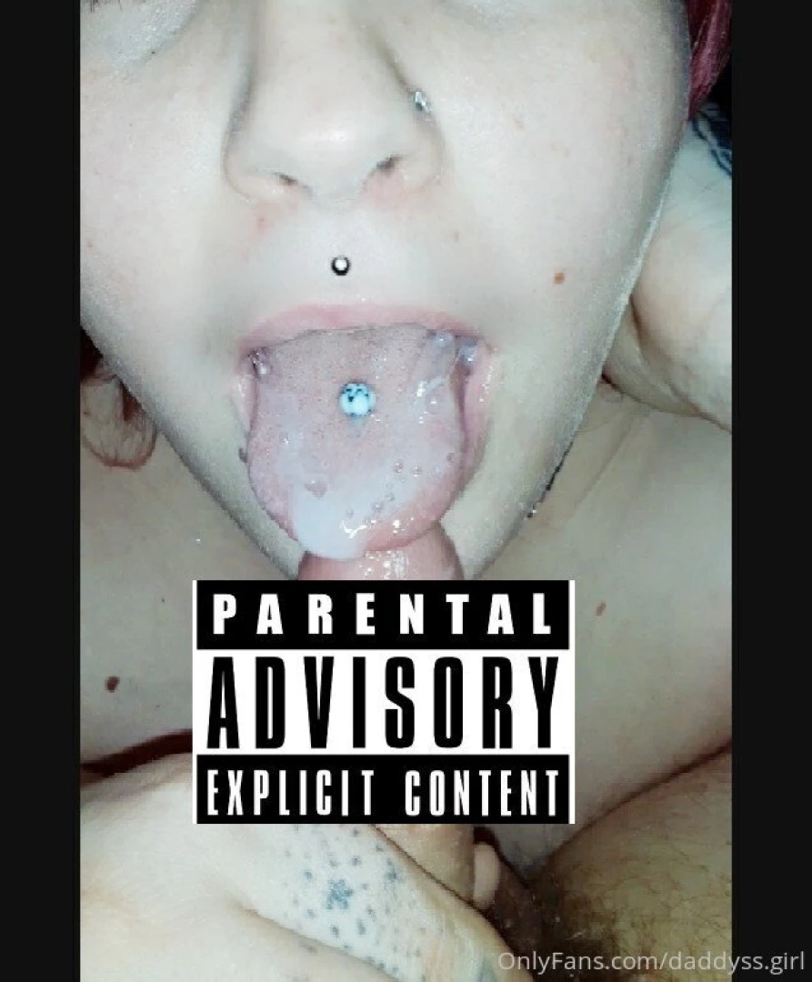 4 minutes of gagging and sucking on daddys dick before i swallow all 