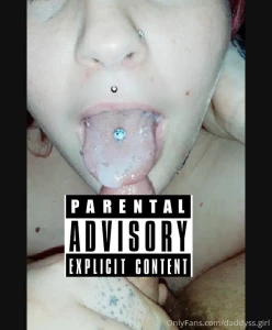 4 minutes of gagging and sucking on daddys dick before i swallow all