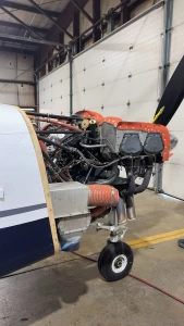 Busy diving into an owner-assisted annual inspection learning every part 3