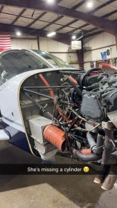 Busy diving into an owner-assisted annual inspection learning every part 1