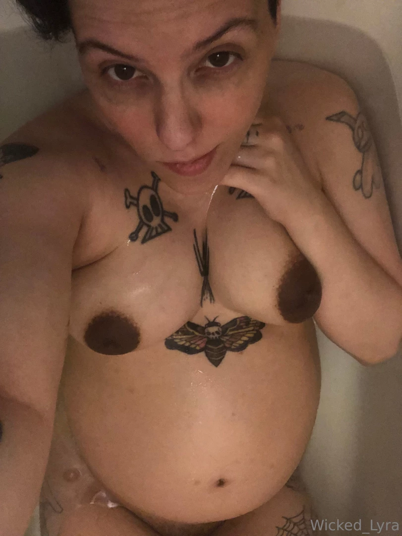 That spider tattoo is squished 