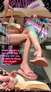 Hot girl in the library 8 42 min long have you ever seen a hot babe in