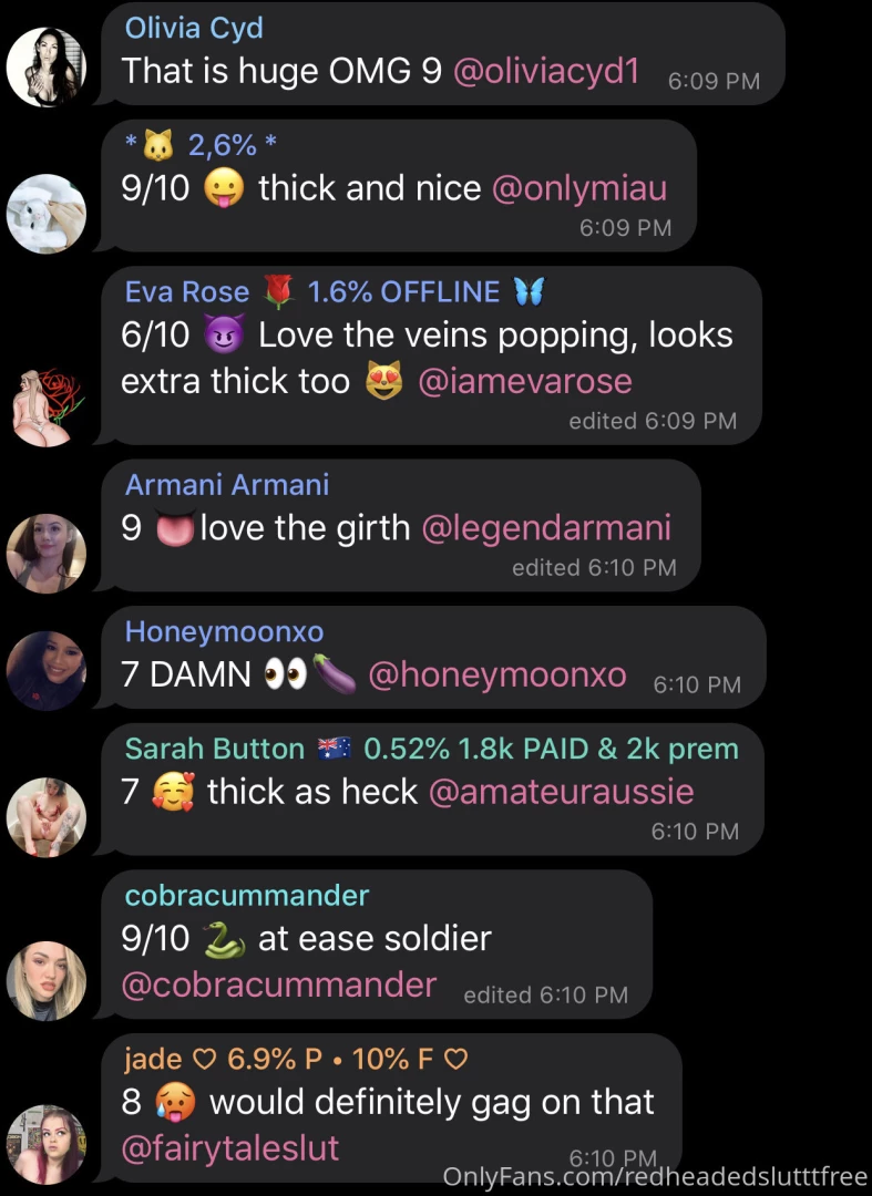 You re missing out on the ultimate cock rating 15 for over 7 girls to 