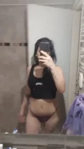 For entering the shower