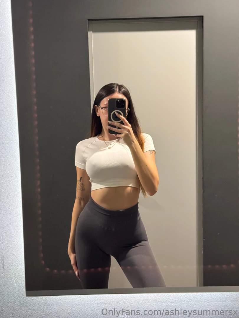 I got so sweaty after this workout 
