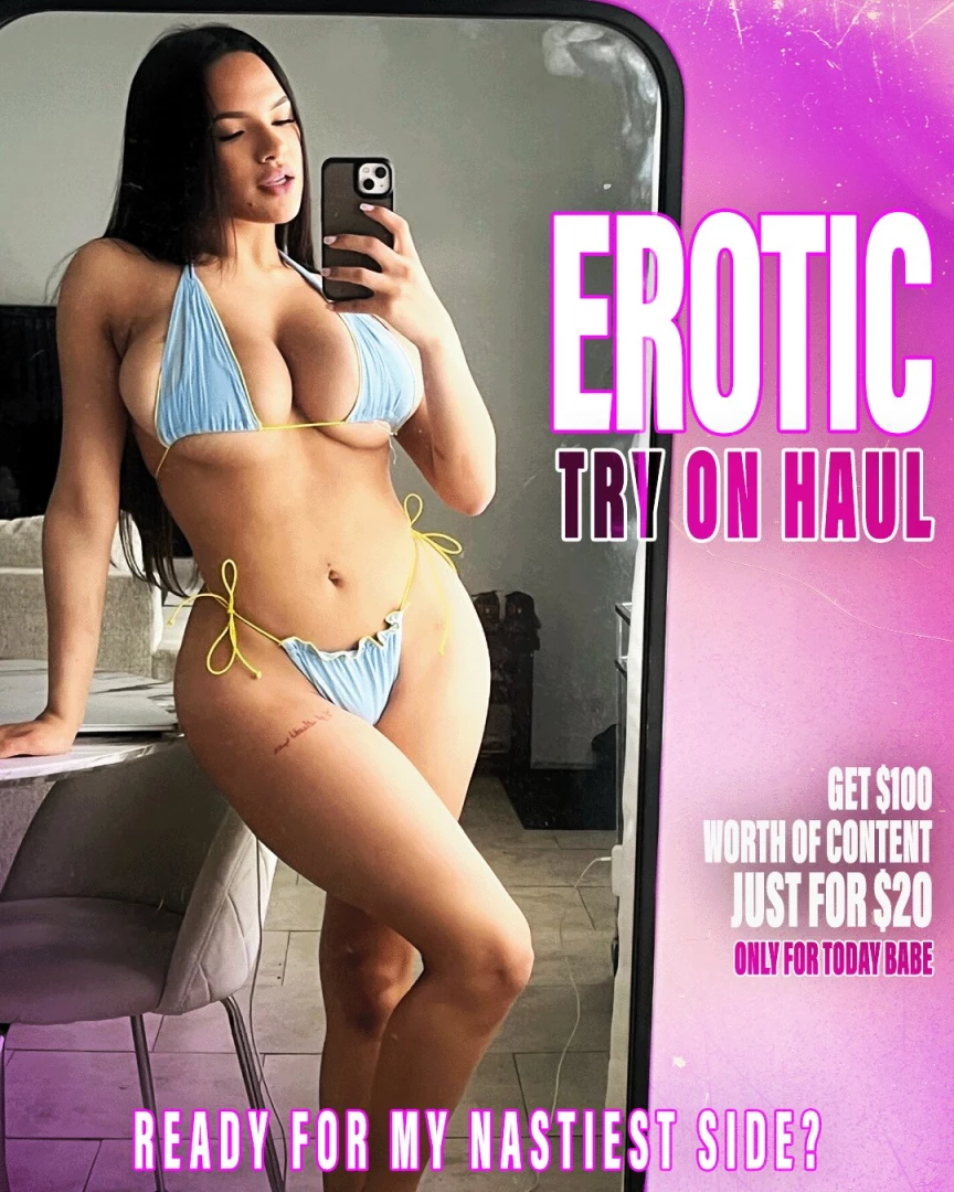 Sahai s horniest try-on haul get 100 worth of content for just 20 only 