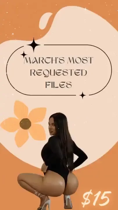 It s the time of the month for my most requested files from march the 