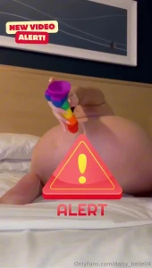 Hey baby check out my new 6 minute anal video 6 minutes of dildo