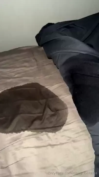 I had alot of fun last night soaked right through the sheets 