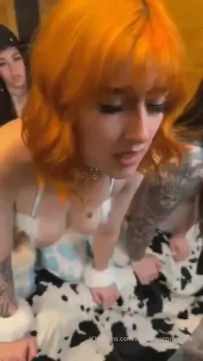 Milky mess rodeo we just wanted to give our tits a break and make part 1 