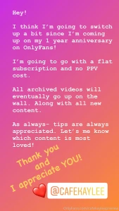 My cafekaylee is going to all exclusive- no ppv go grab a discount