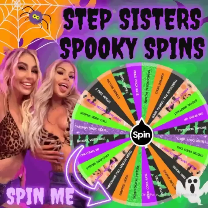 Spooky spooky scary wheel spins every spin wins and you ll have no 