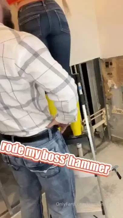 First to tip 15 gets to watch brooke ride her boss hammer 