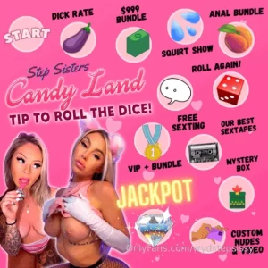 wydstepsissy - The step sisters present candy land our very own board game so we can 