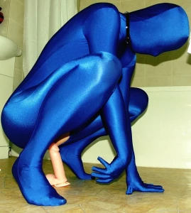 Spandex and dildo fun i need to get a longer and thicker one that s part 4