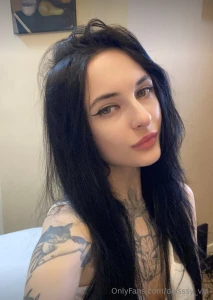 In the moonlit embrace of the night i adorn my gothic visage with an