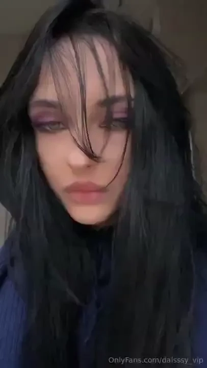 Draped in the shadows adorned with an unconventional canvas of gothic 