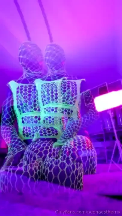 Like this outfit fully encased and in fishnets 