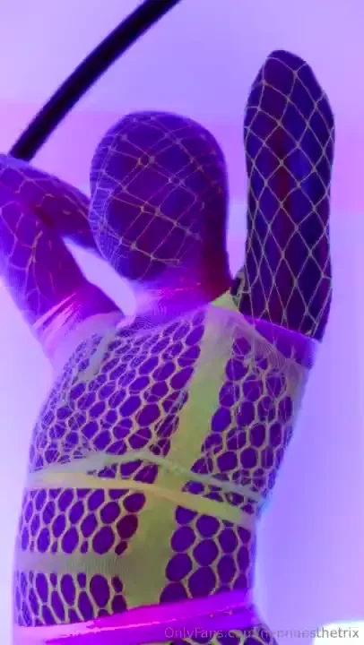 Like this outfit fully encased and in fishnets part 1 
