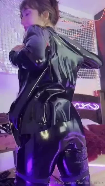 Help me get dressed up in latex 3 part 1 