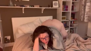 Having some fun with my dildo who wants to join i lost count of the