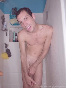 Join me in the shower side note my dick was hanging really good part 7