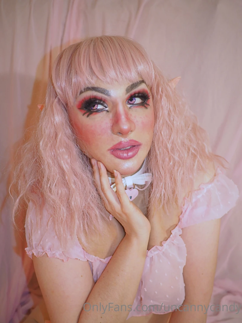 This weekend i was a sweet pastel elf girl loving this sheer lingerie part 3 