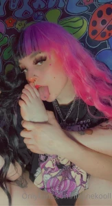 A post for all of my foot lovers sucking and licking my cute little part 15