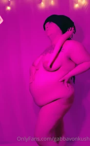 9 months today a lil o natural pregnant twi lek