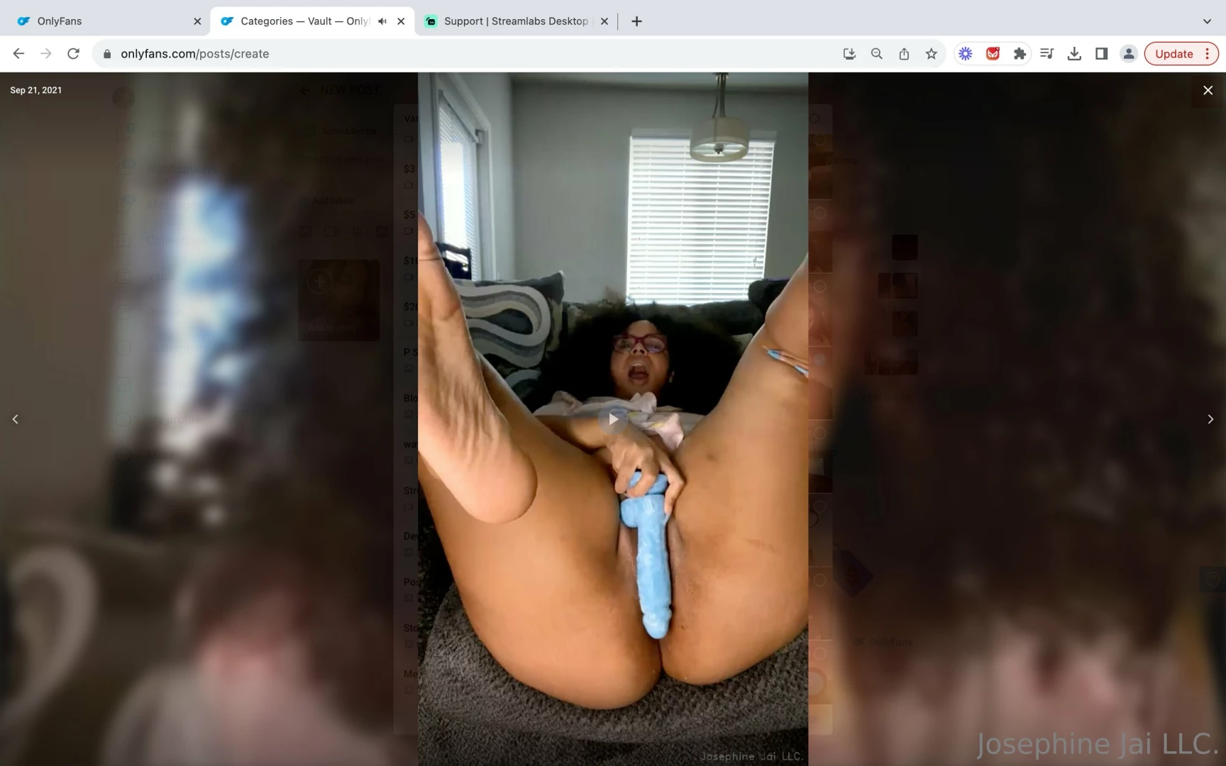 Multiple orgasms while my pussy turns into waterworks 1 hr 37 mins 