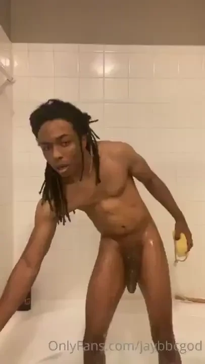 Getting all soaped up in the bath like all my posts and comment your part 3 