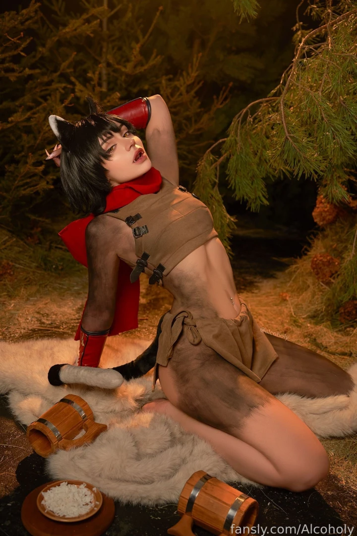 My first time being furry and i love it lol cat girl cosplay is kinda part 1 