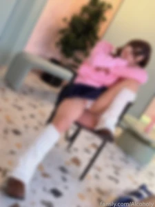Aliens amp chill soft thighs see-through panties and lips teasing part 2