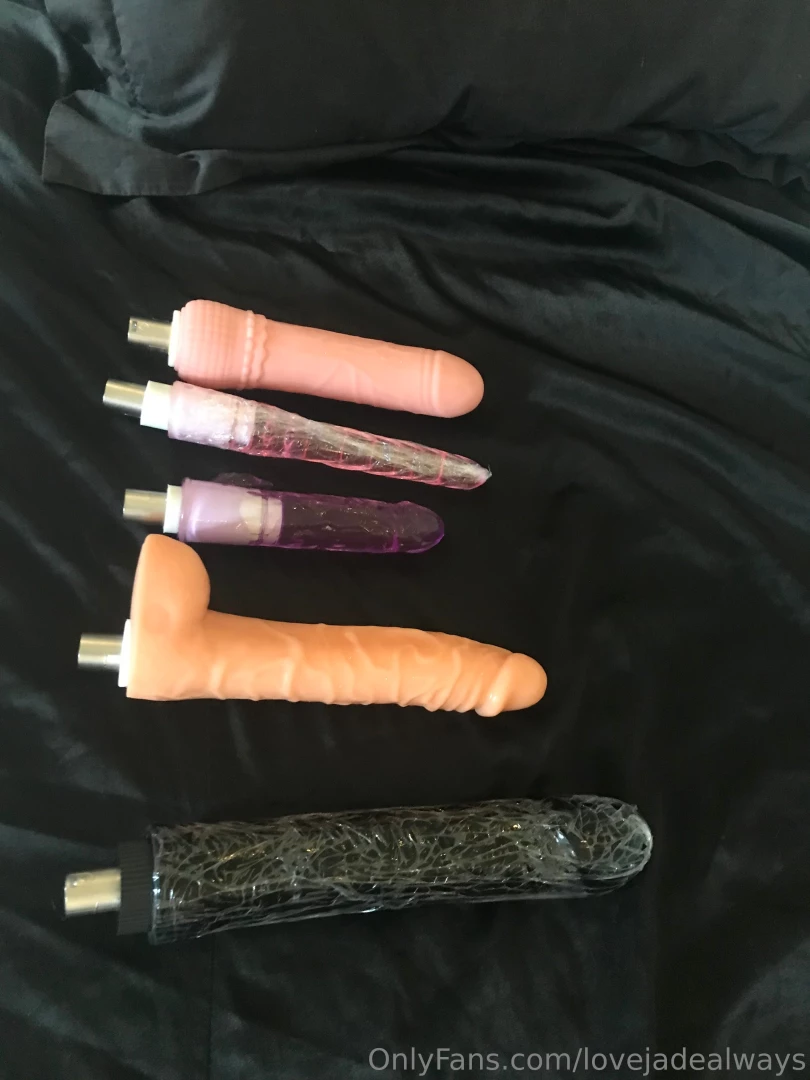 Which one should i use first with my new sex machine 