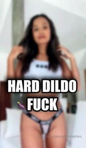 Hard dildo fuck i fucked this dildo so hard that my pussy got sore and