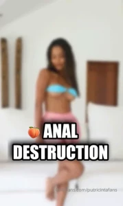 putricintafans - Anal destruction omg i found out i cum so much harder through my ass 