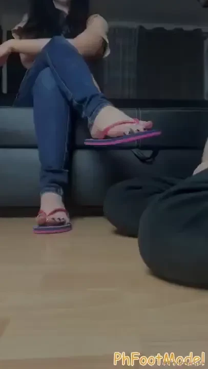 Perfect foot worship and cum on soles p 